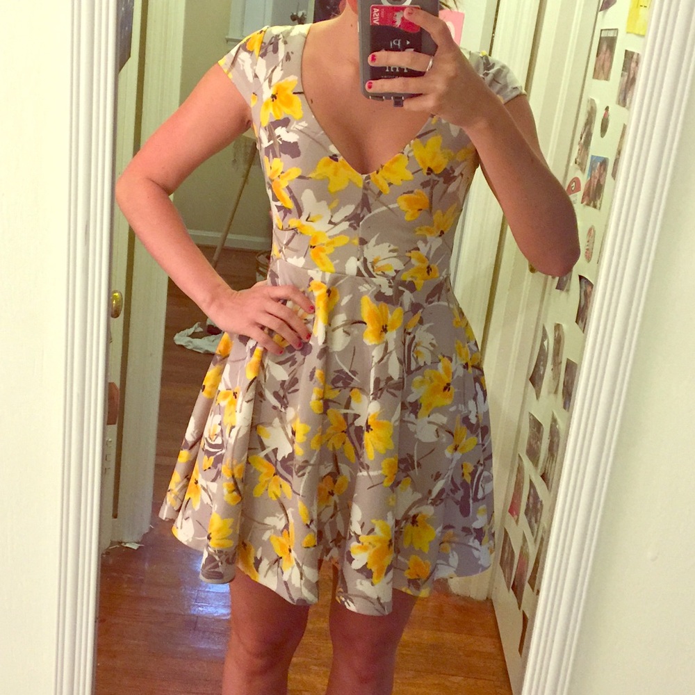 lulus floral dress